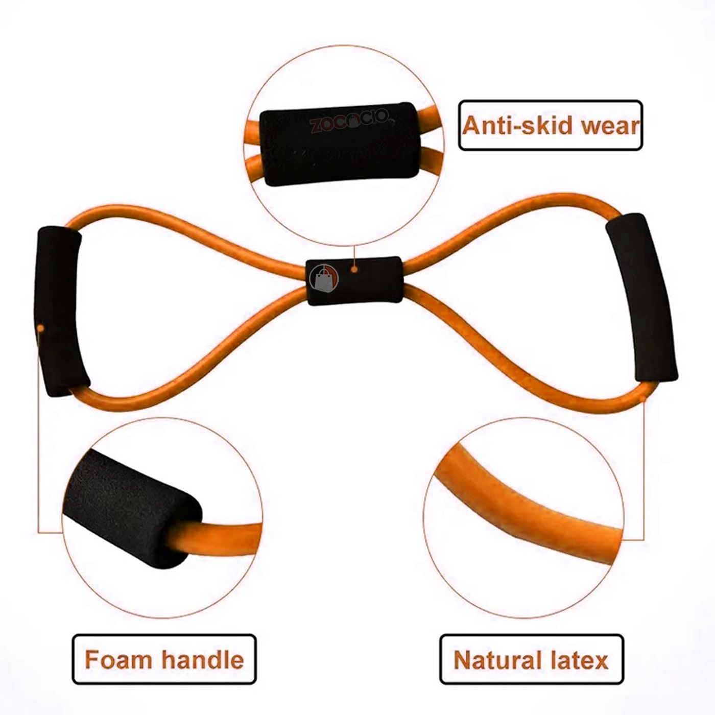 Miniatura 4 de Banda De Resistencia Banda De Yoga Elást